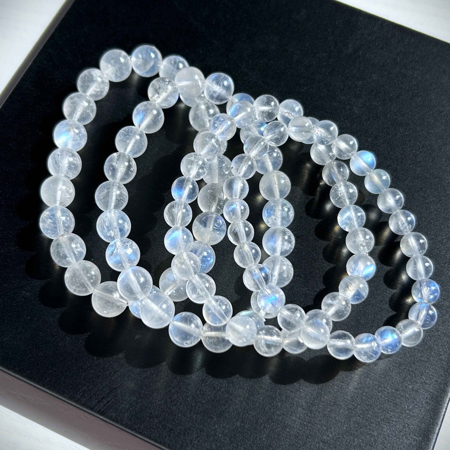 High Quality Moonstone Bracelet in 7 to 9MM | Birthstone of June