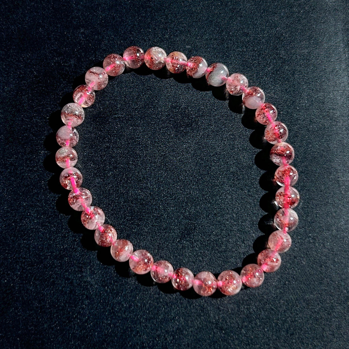 Rare Super 7 Lepidocrocite Bracelet in 5-7MM