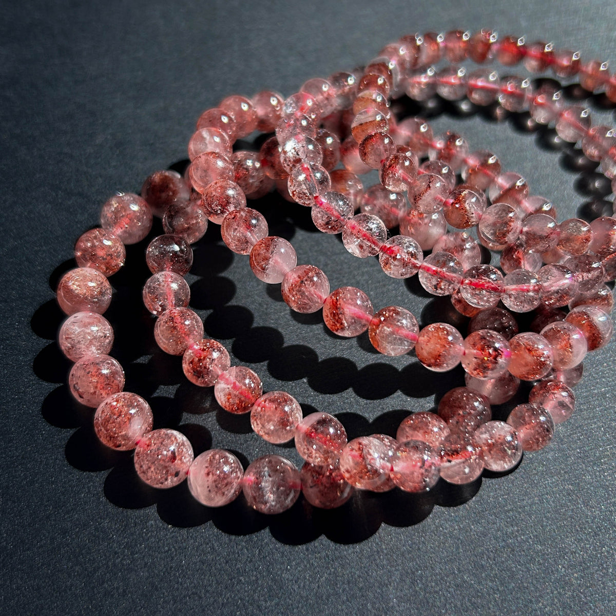 Rare Super 7 Lepidocrocite Bracelet in 5-7MM