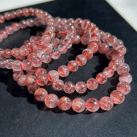 Rare Super 7 Lepidocrocite Bracelet in 5-7MM
