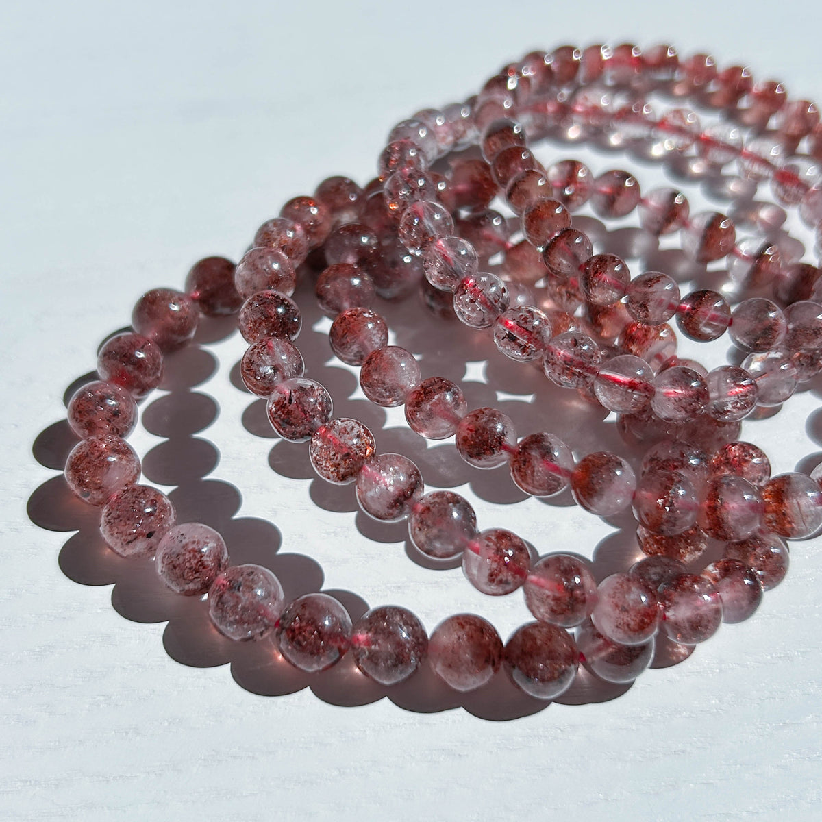 Rare Super 7 Lepidocrocite Bracelet in 5-7MM