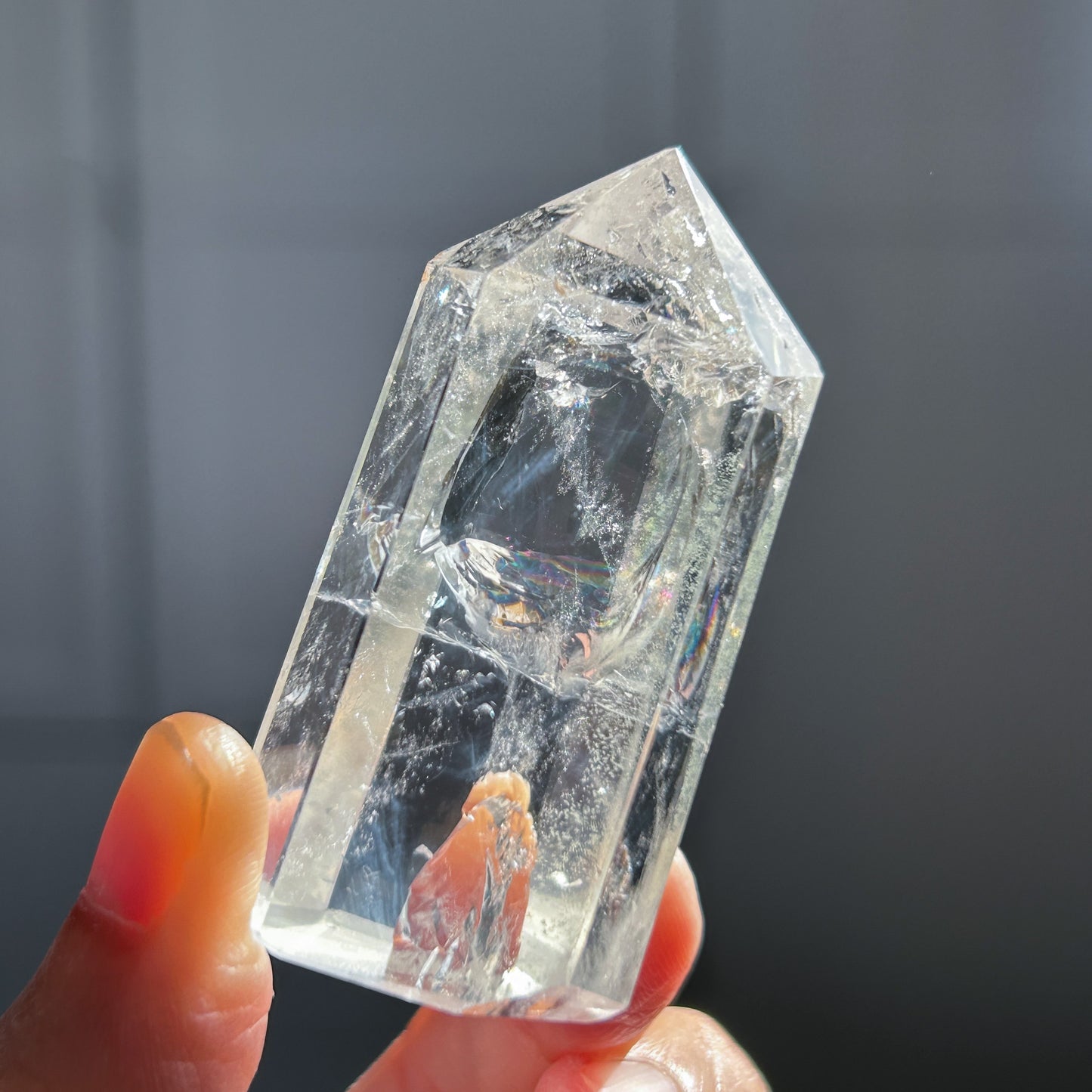 Rare Blue Needle Quartz Points Standing Stone