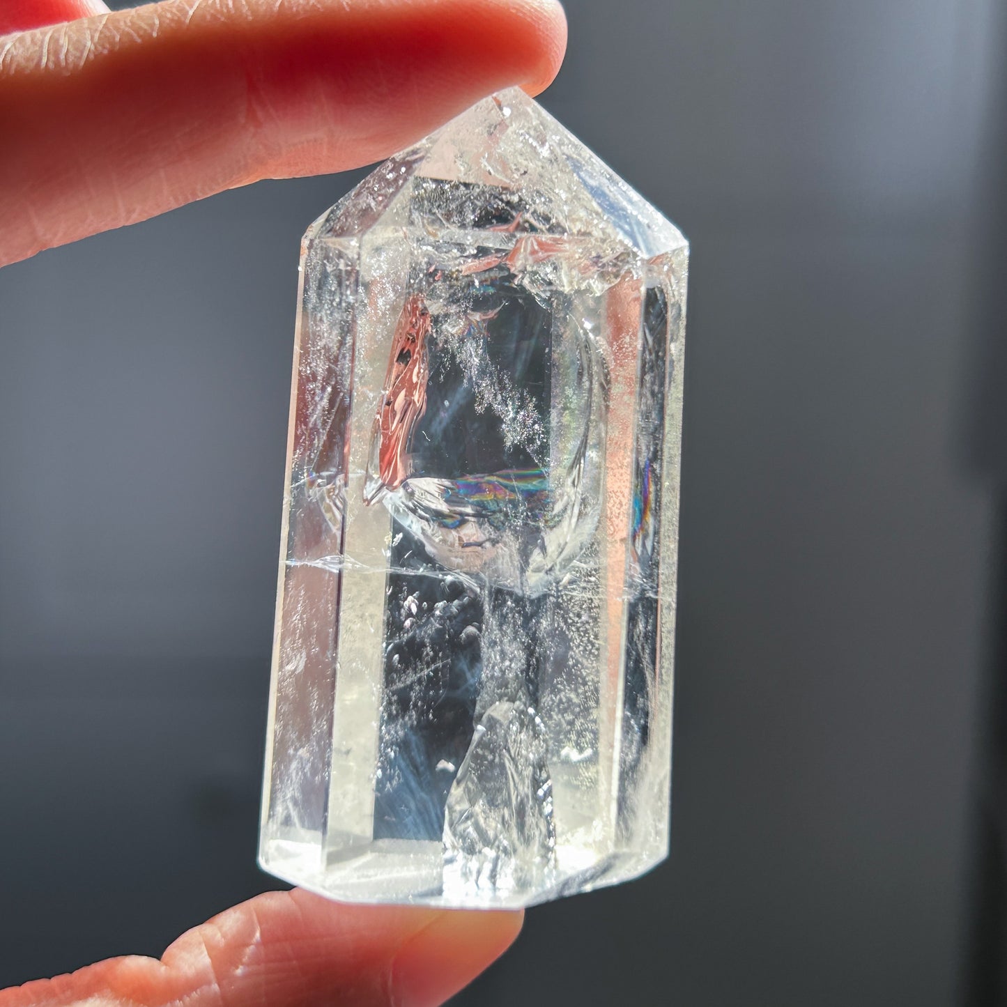 Rare Blue Needle Quartz Points Standing Stone