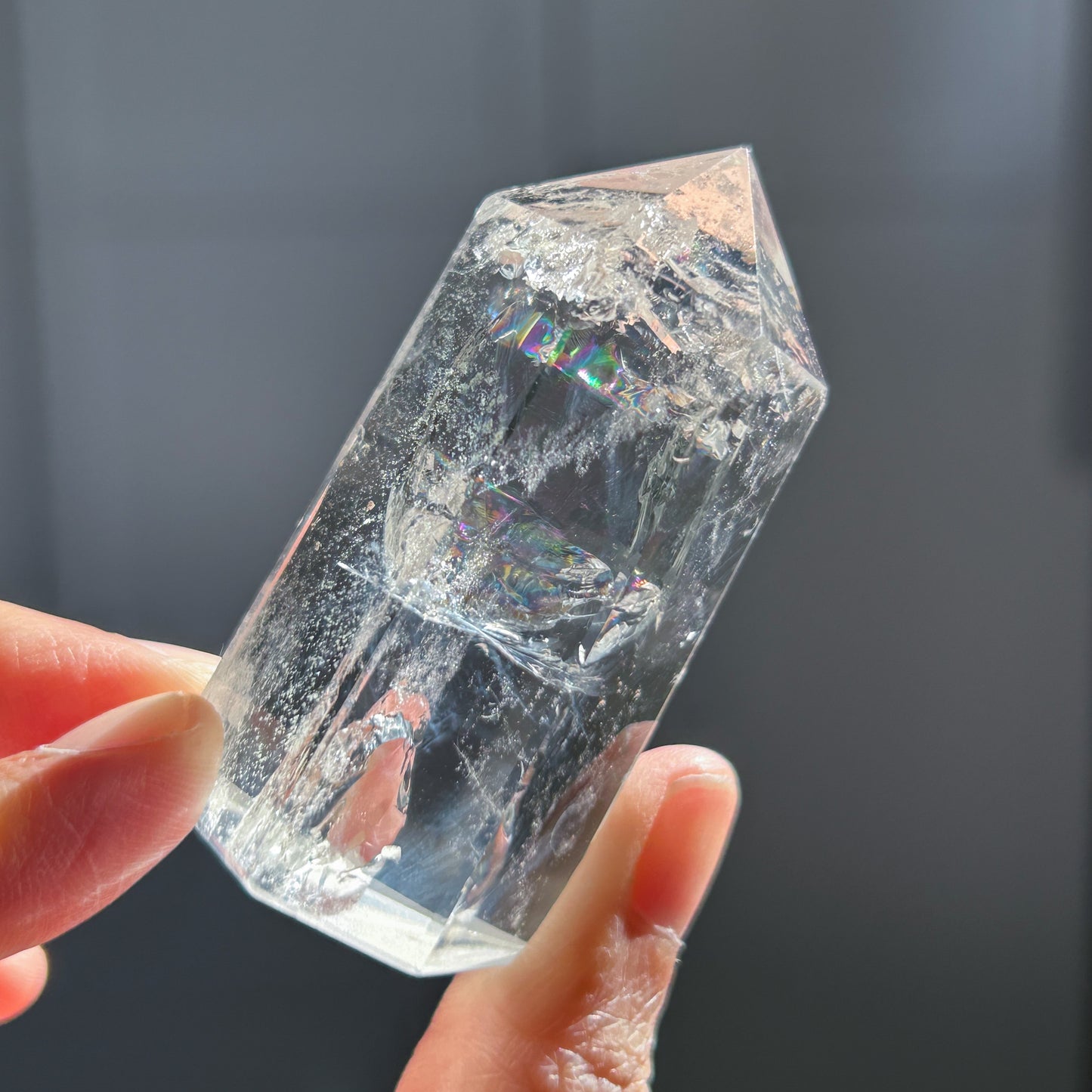 Rare Blue Needle Quartz Points Standing Stone