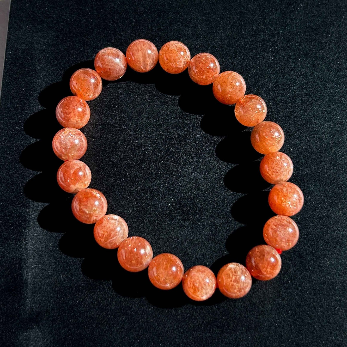 Golden Sunstone Quartz Bracelet in 9 to 10MM