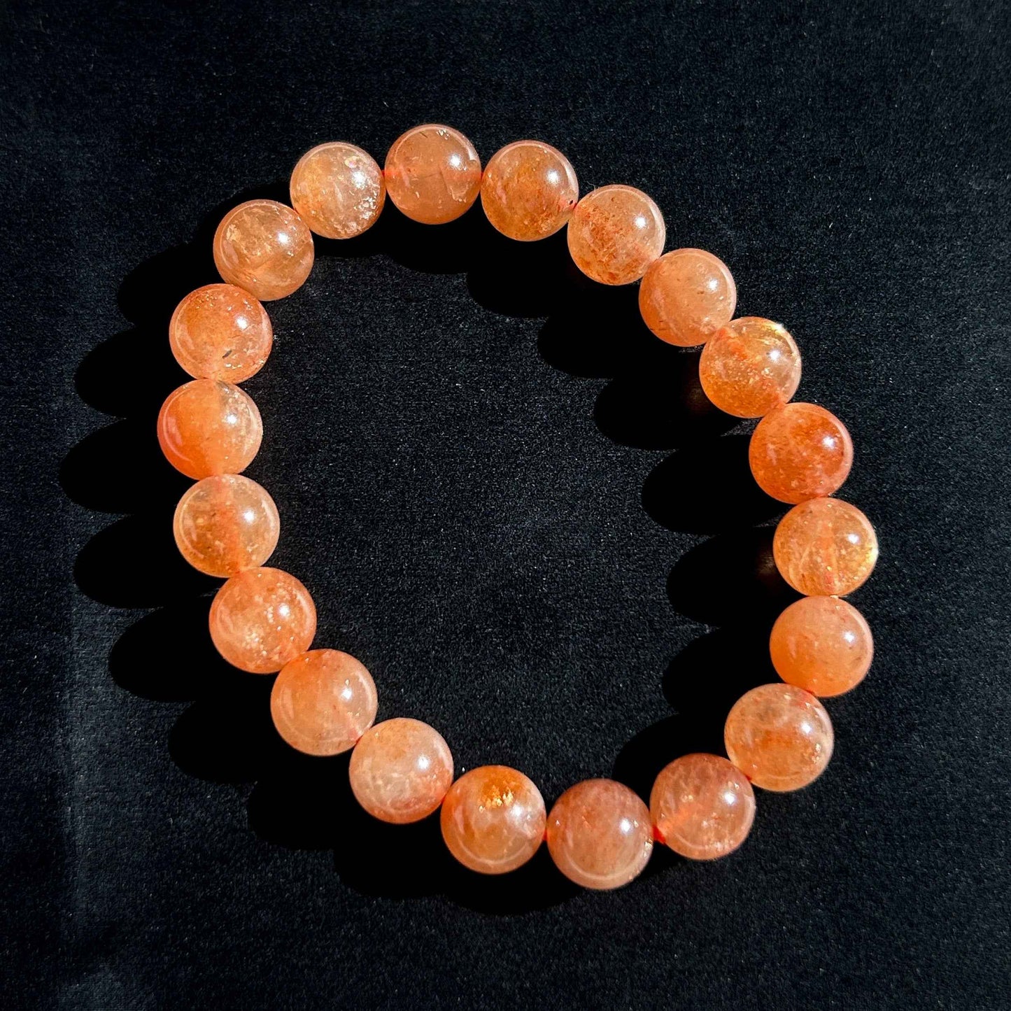 Golden Sunstone Quartz Bracelet in 9 to 10MM
