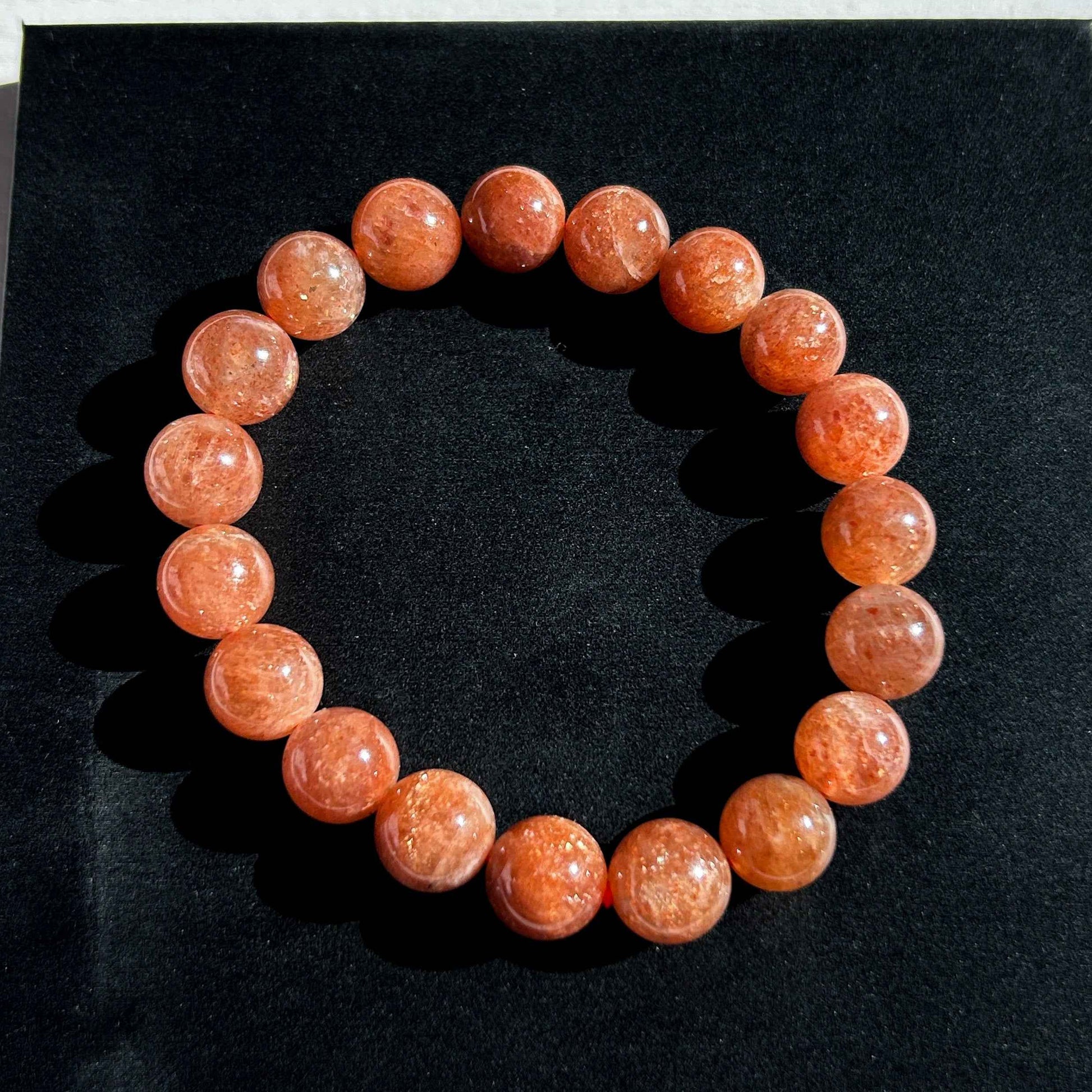 Golden Sunstone Quartz Bracelet in 9 to 10MM