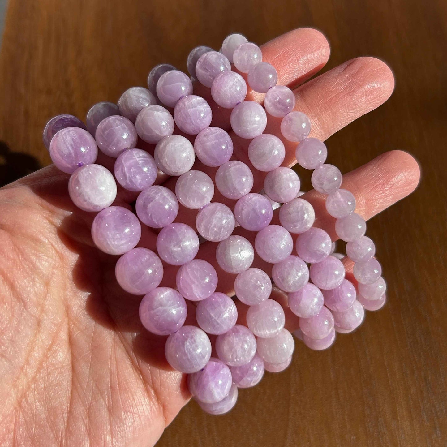 High Quality Kunzite Bracelet in 8 to 10MM