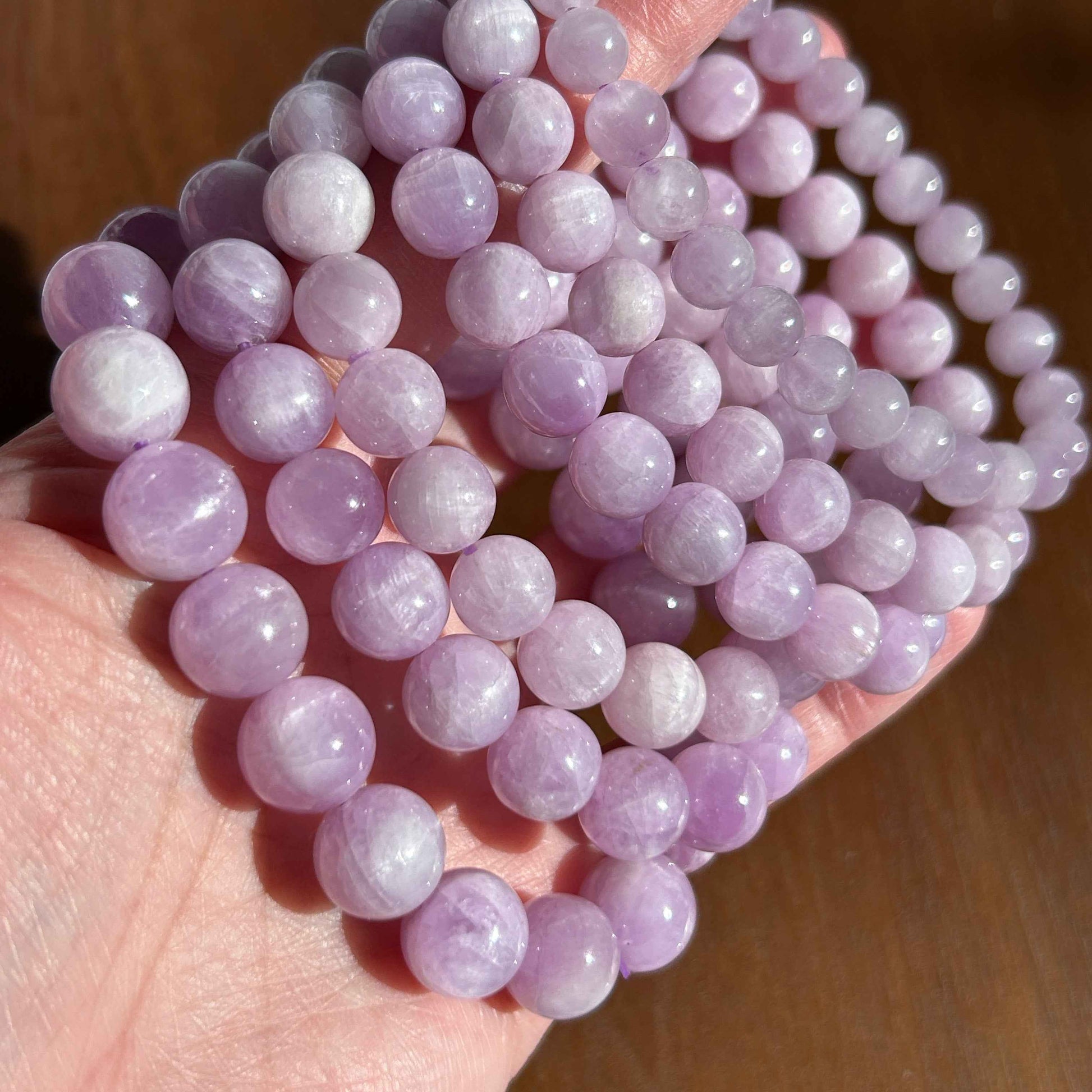 High Quality Kunzite Bracelet in 8 to 10MM
