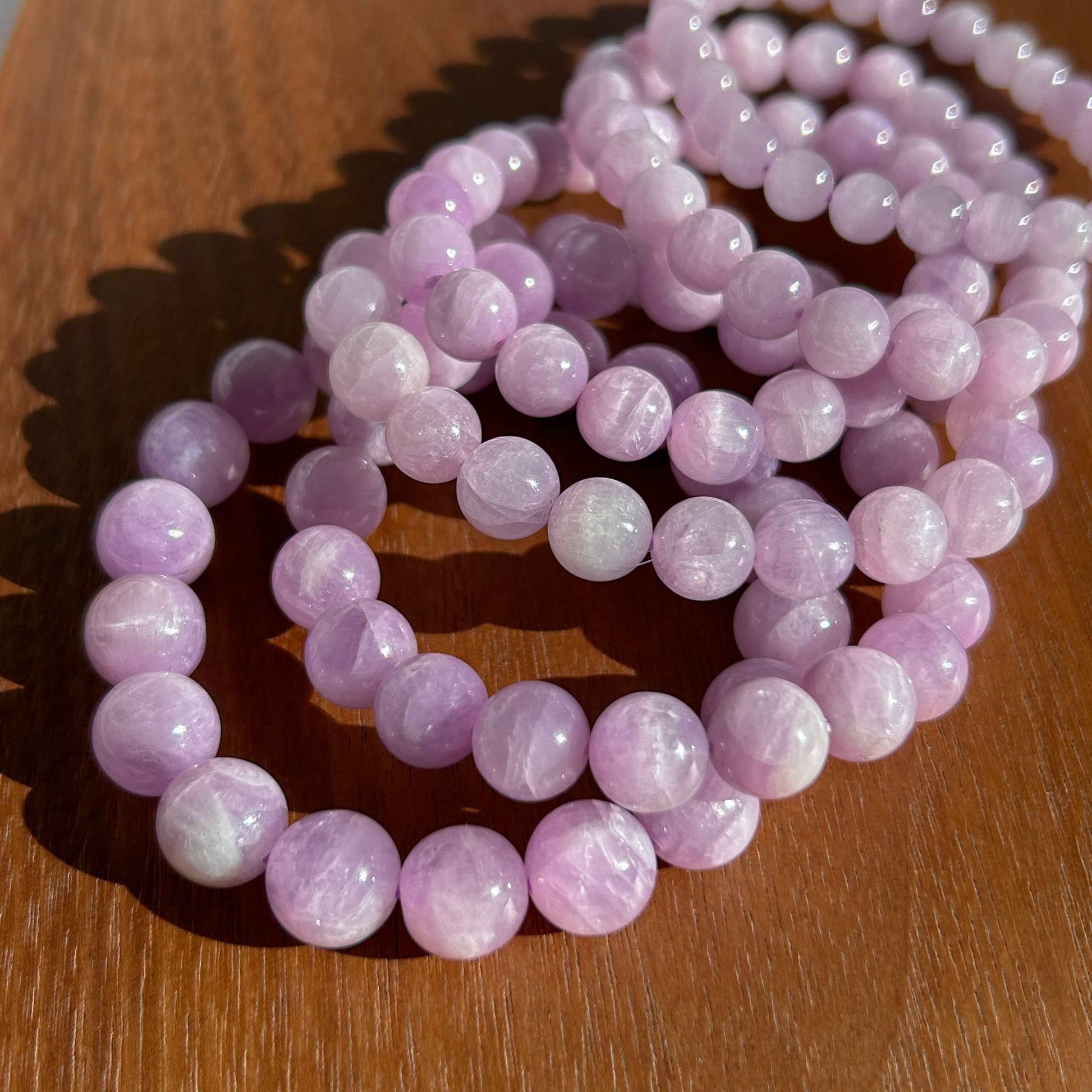 High Quality Kunzite Bracelet in 8 to 10MM