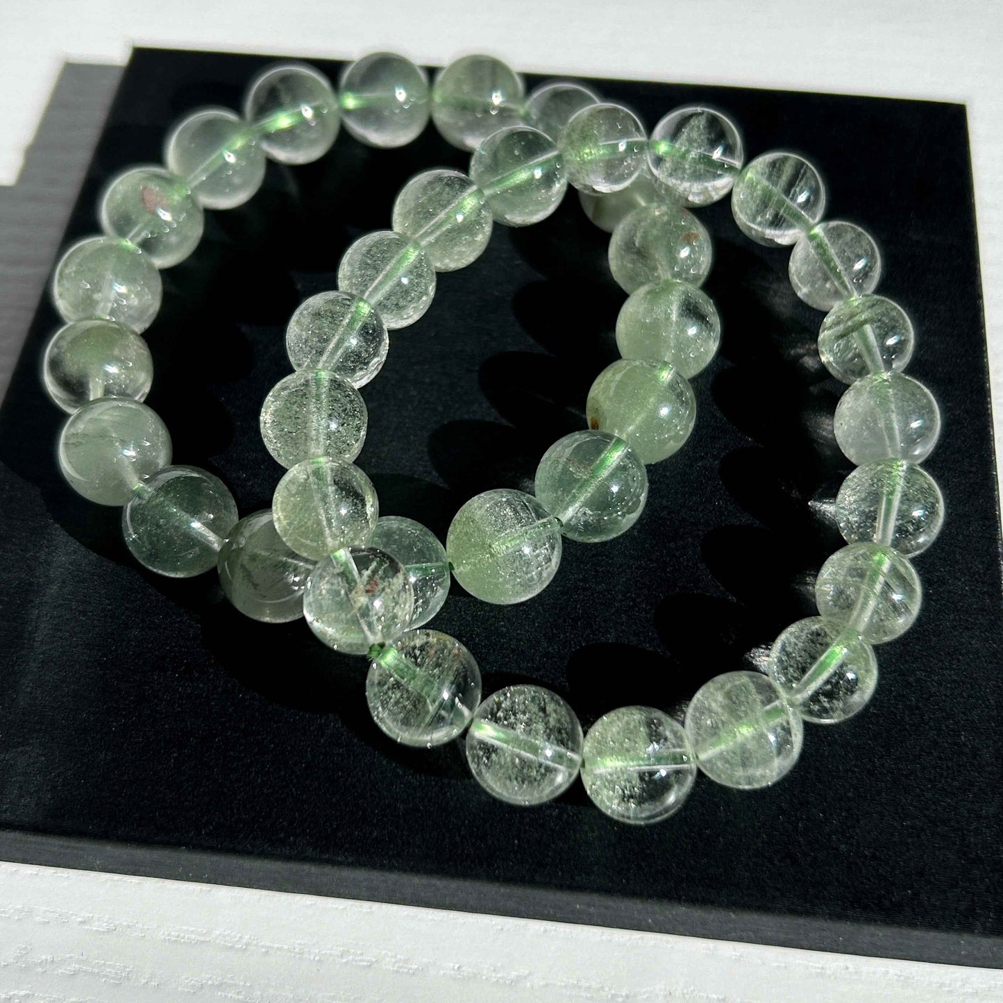 High Quality Green Garden Quartz Bracelet in 10-11MM