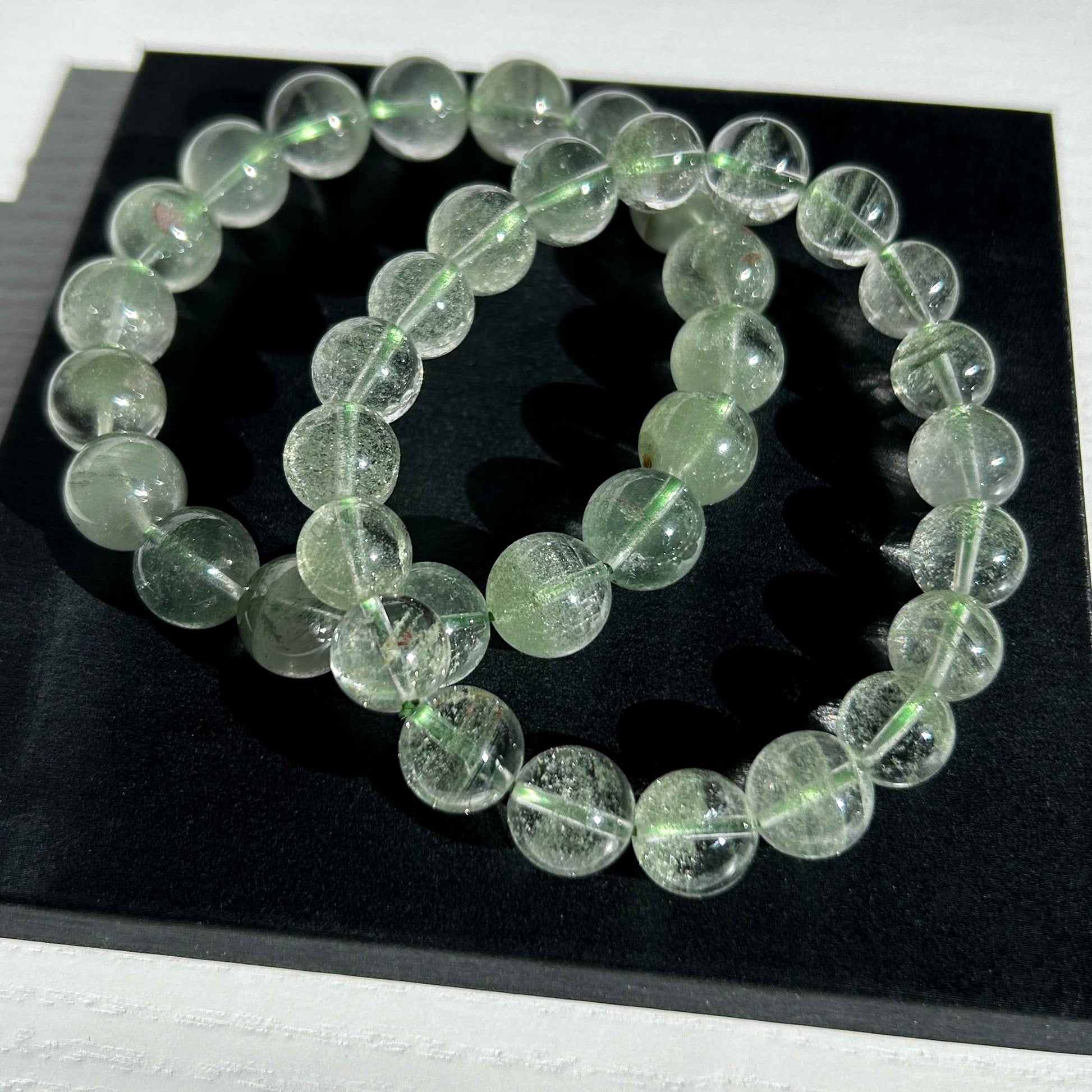 High Quality Green Garden Quartz Bracelet in 10-11MM