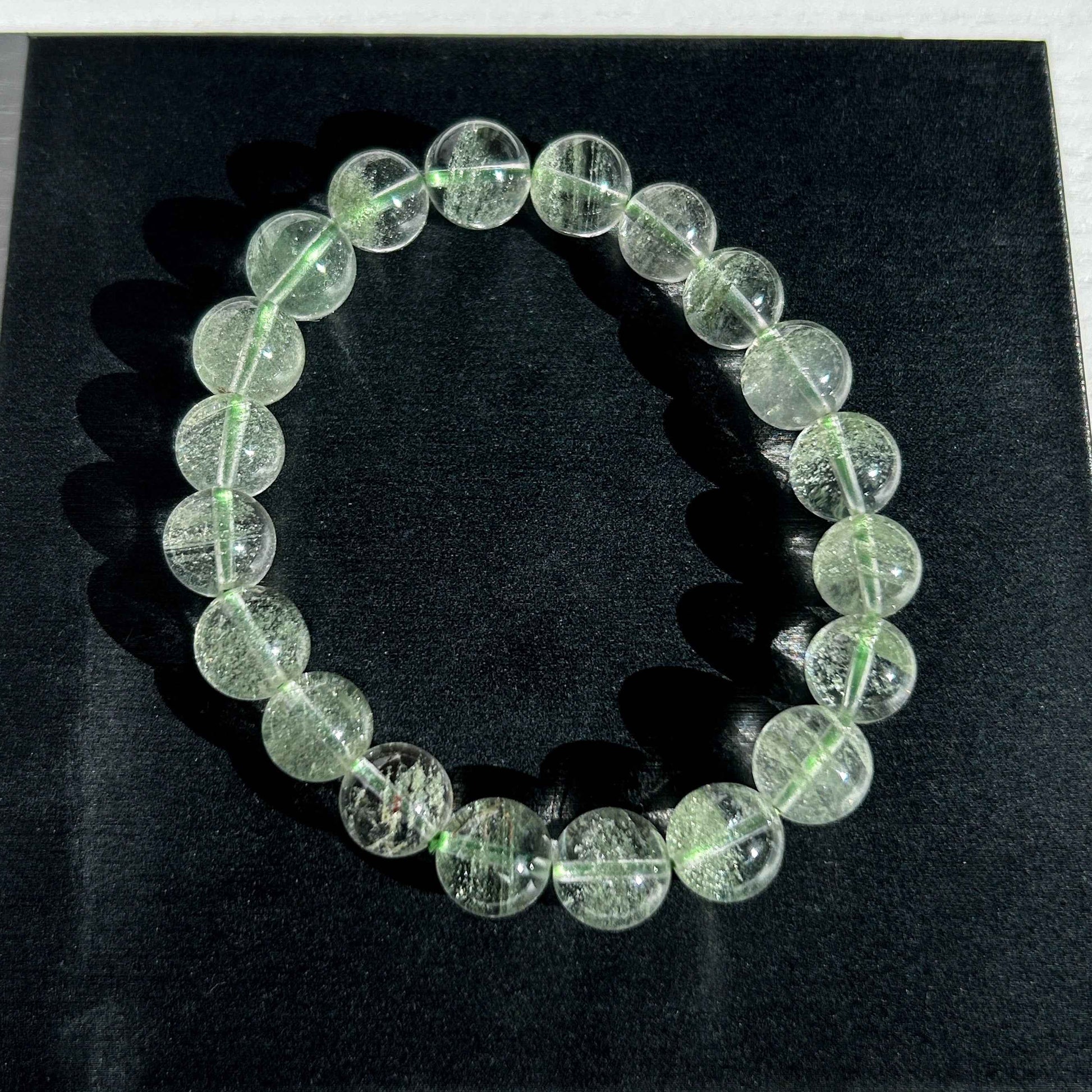 High Quality Green Garden Quartz Bracelet in 10-11MM