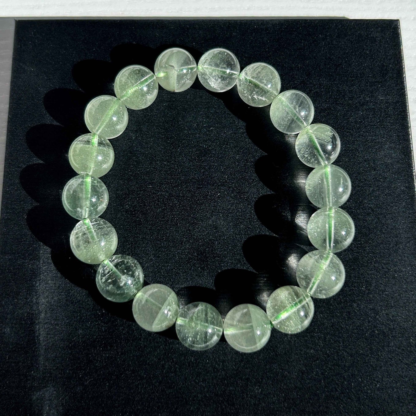 High Quality Green Garden Quartz Bracelet in 10-11MM