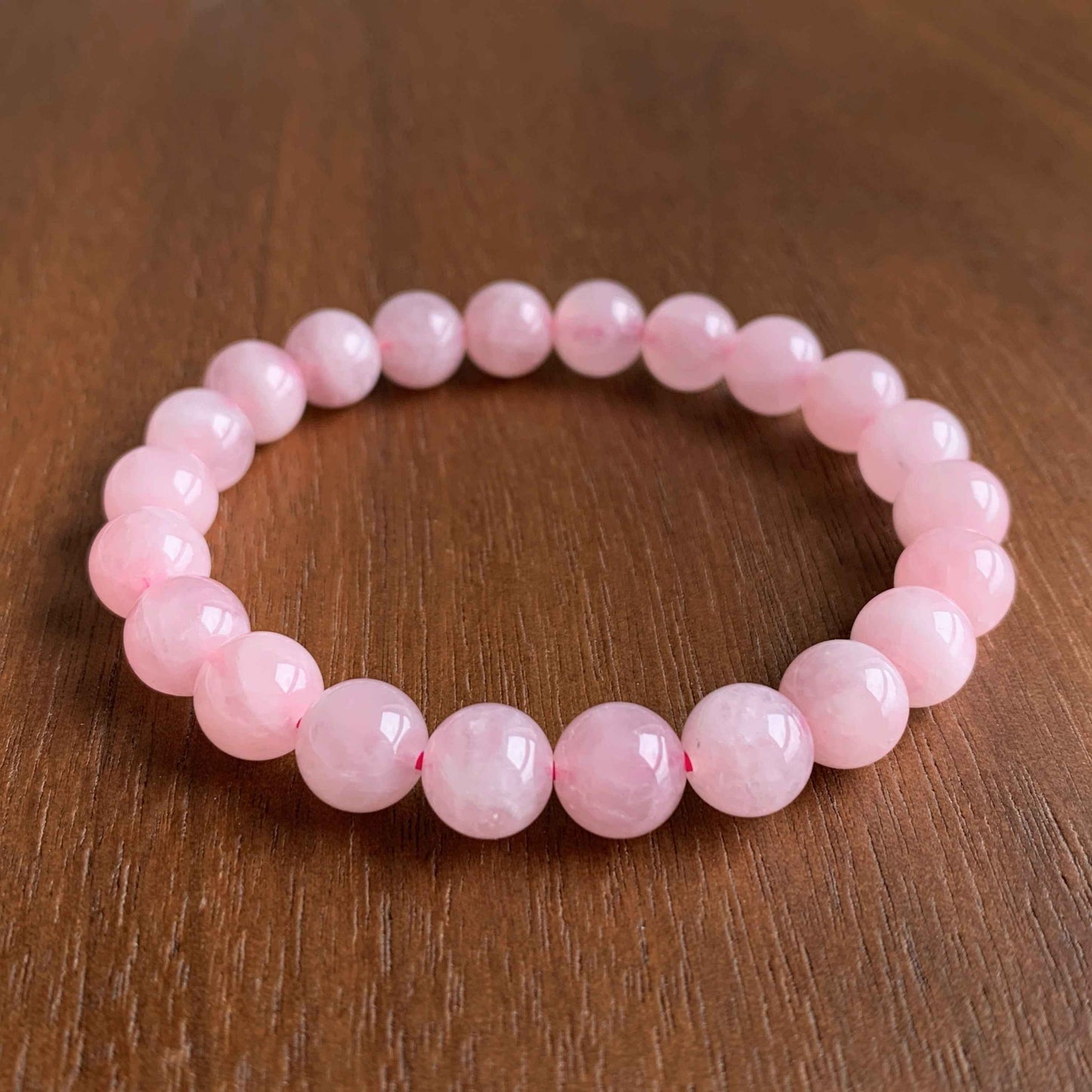 Natural Rose Quartz Bracelet in 6 to 10MM