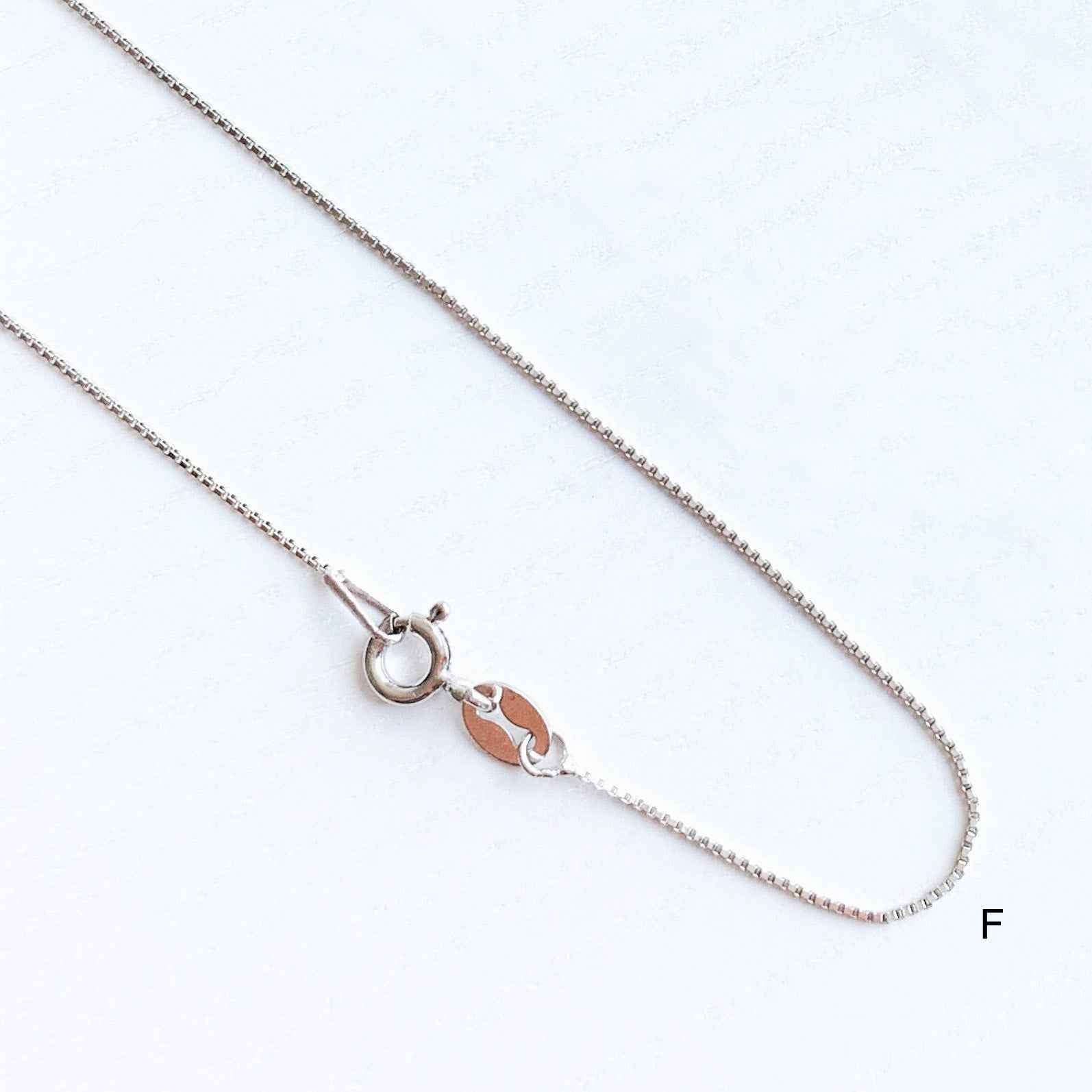 Silver Adjustable Necklace Chain for Pendant | Box Chain Snake Chain Wax Polyester Cord