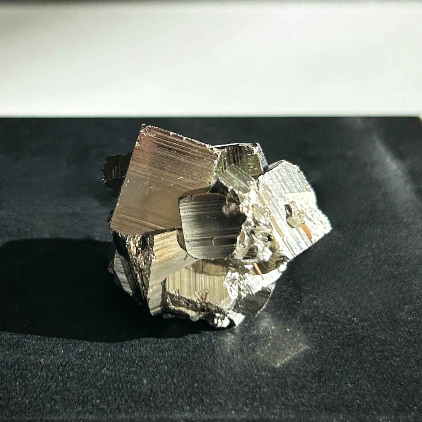 Natural Pyrite Cluster Fool's Gold Specimen
