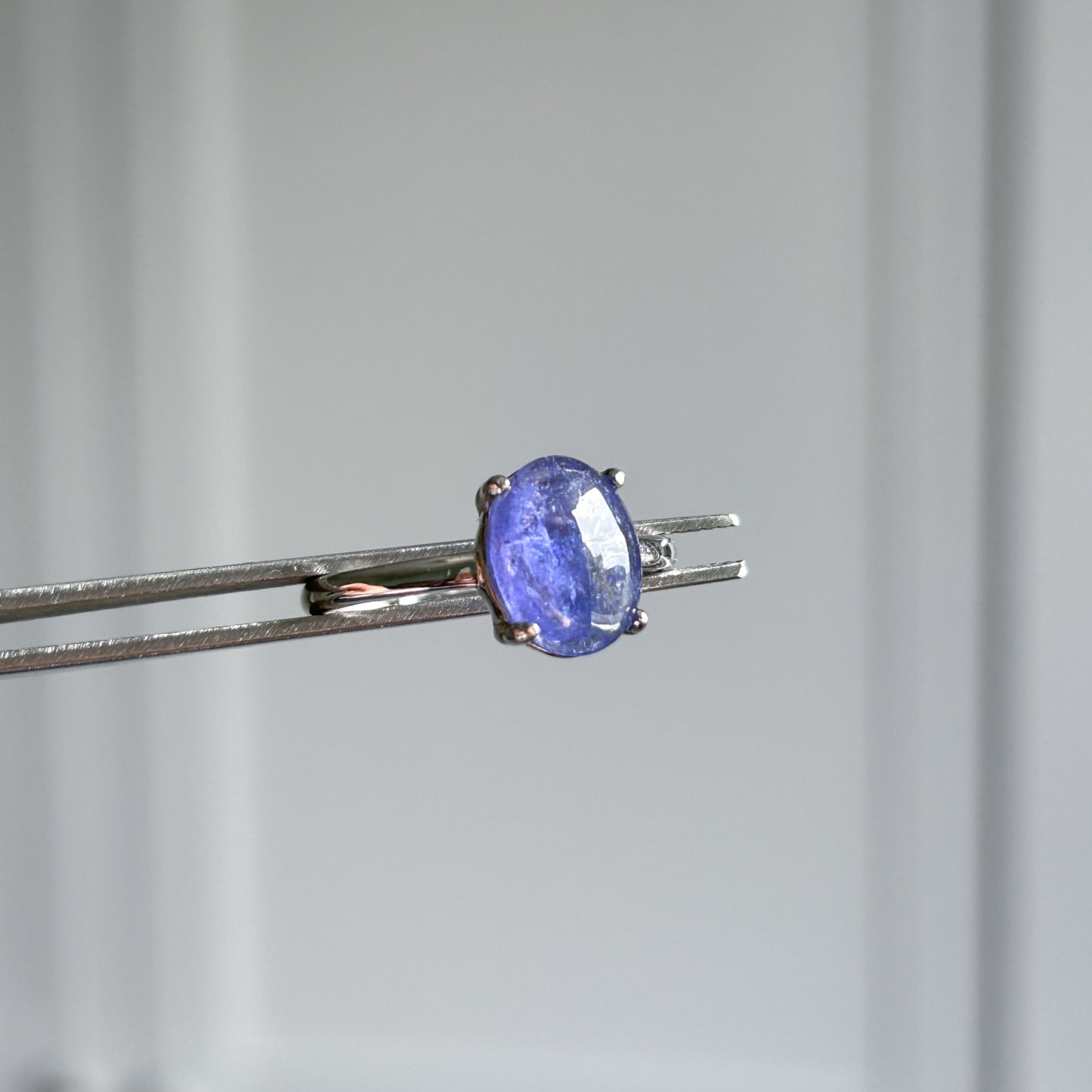 Top Quality Tanzanite 925 Sterling Silver Adjustable Ring - Crystal Moment