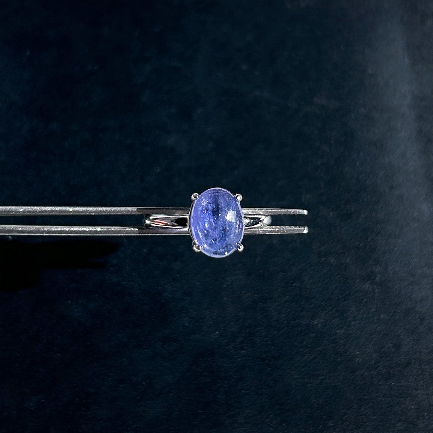 Top Quality Tanzanite 925 Sterling Silver Adjustable Ring - Crystal Moment