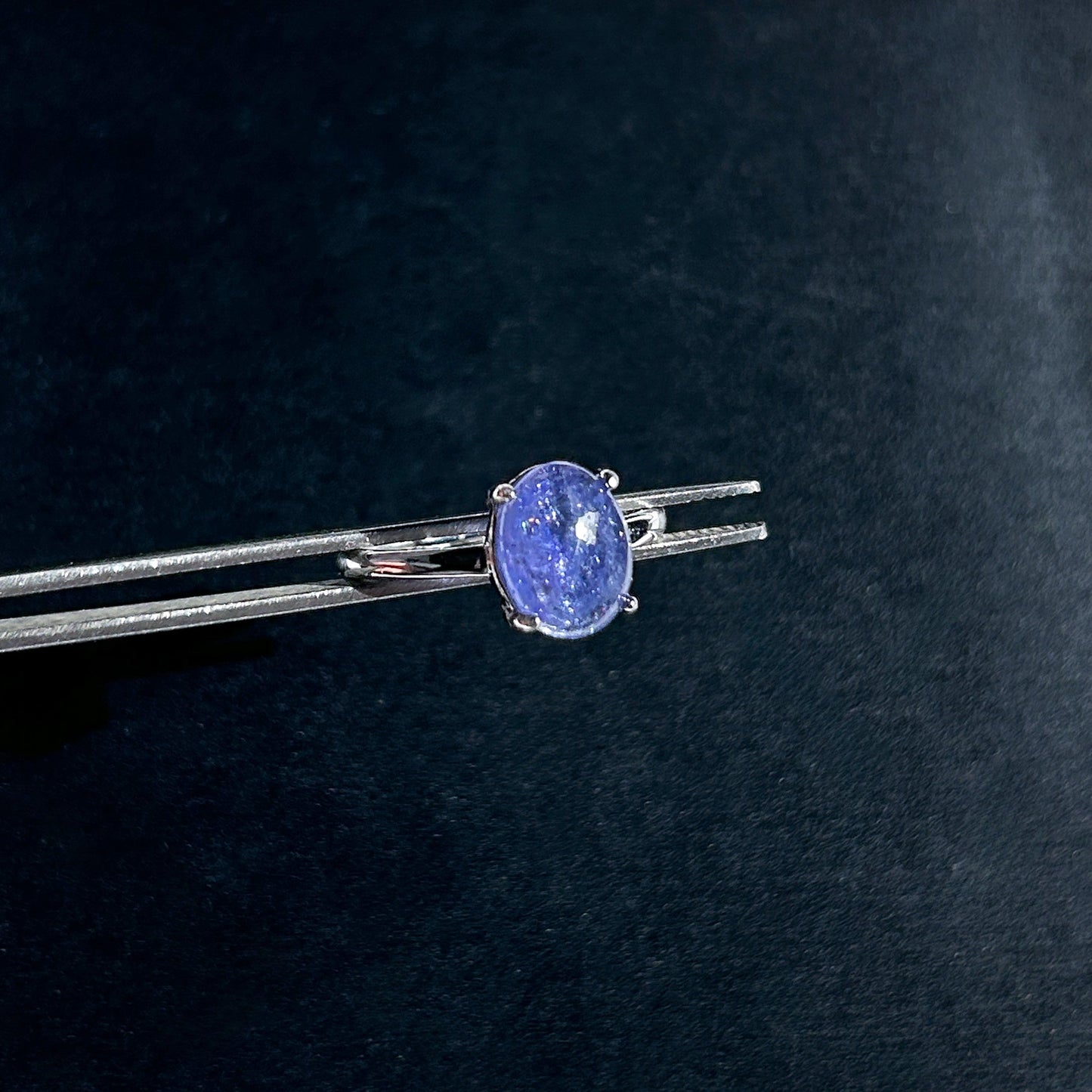 Top Quality Tanzanite 925 Sterling Silver Adjustable Ring - Crystal Moment